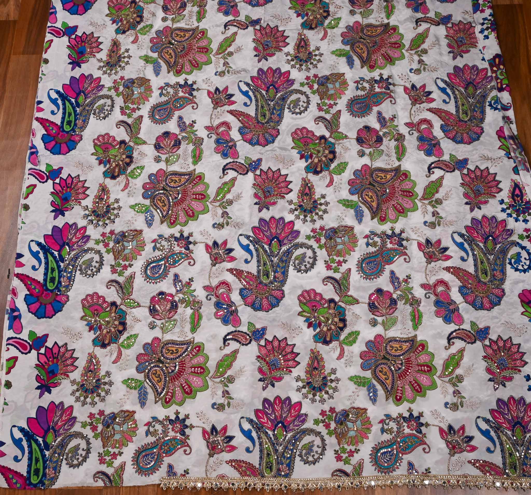 Crepe White Unstitched Suit