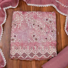 Burberry Baby Pink Unstitched Suit