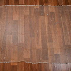 Organza Off-white Unstitched Suit