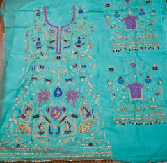 Organza Firoze Unstitched Suit
