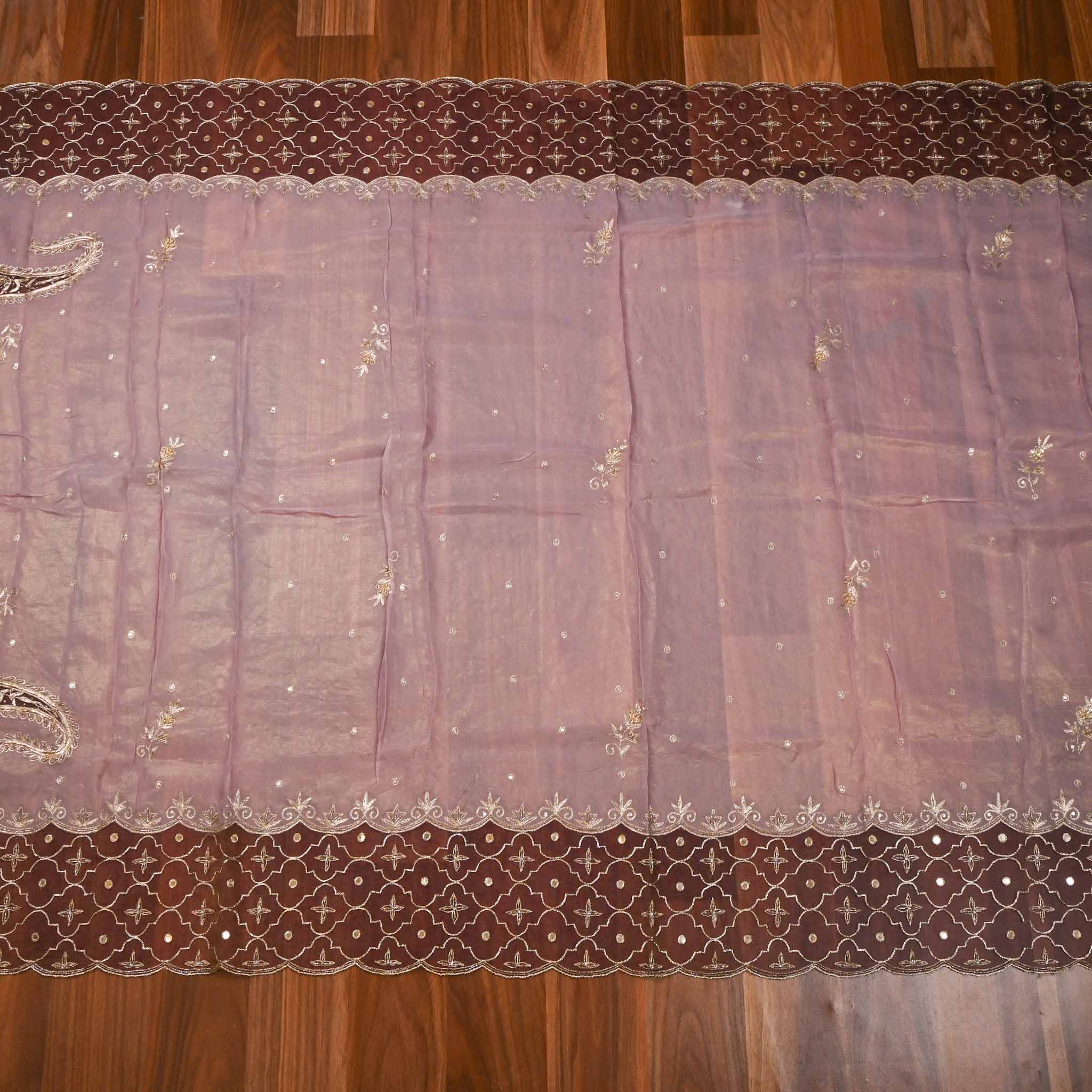 Shimmer Pink Unstitched Suit