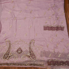 Shimmer Pink Unstitched Suit