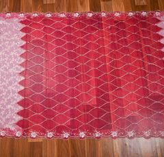 Crepe Pink Unstitched Suit
