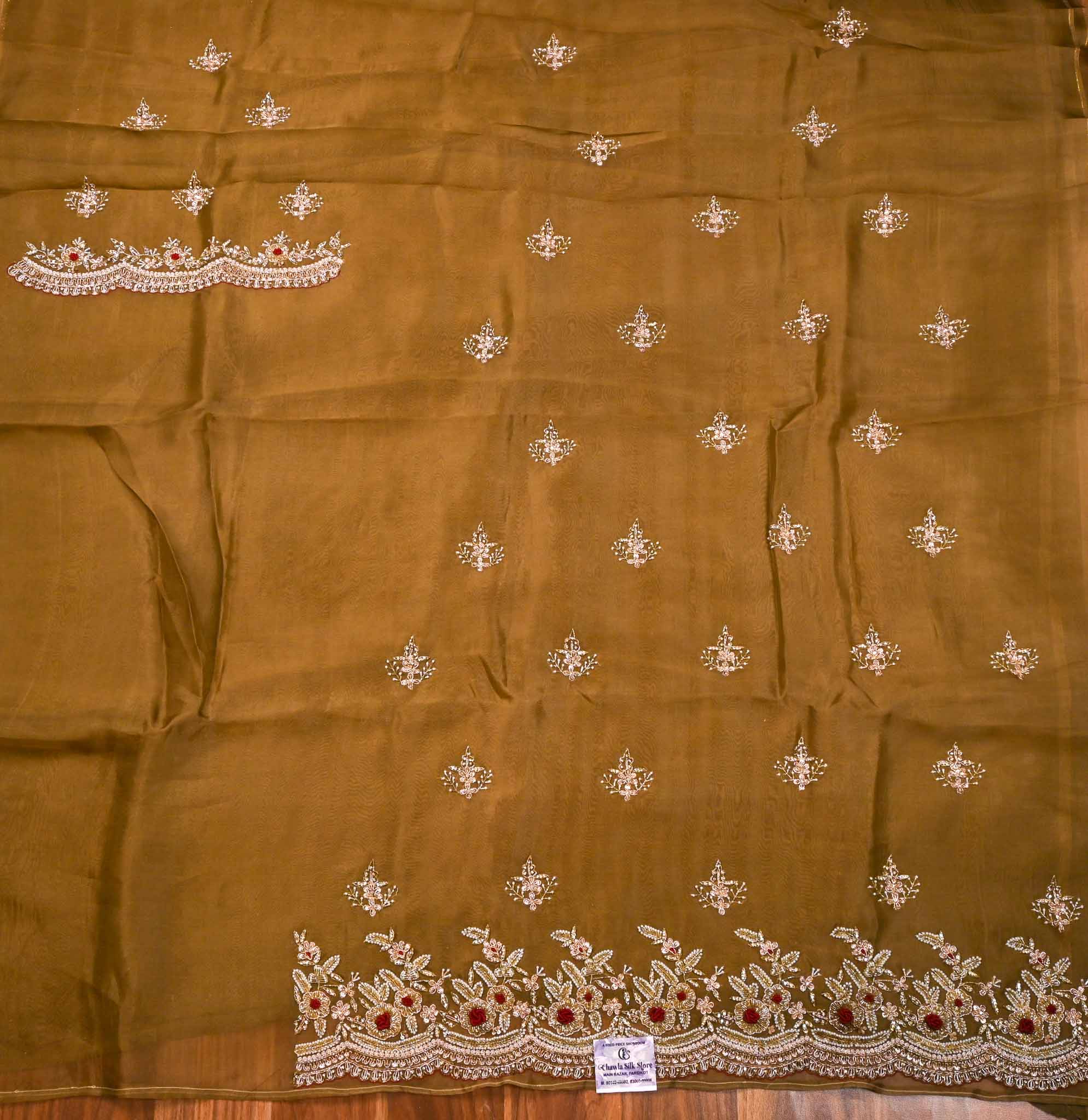 Organza Mouse Unstitched Suit