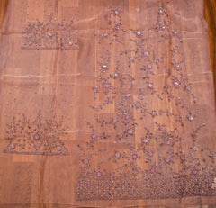 Glass Shimmer Onion Unstitched Suit