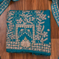 Organza Firoze Unstitched Suit