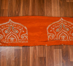 Crepe Rust Unstitched Suit