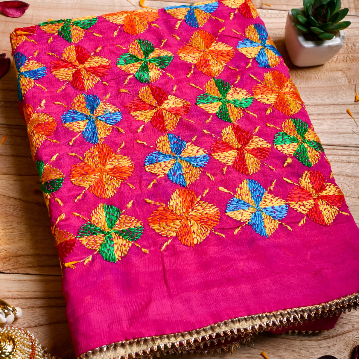 Handmade Phulkari